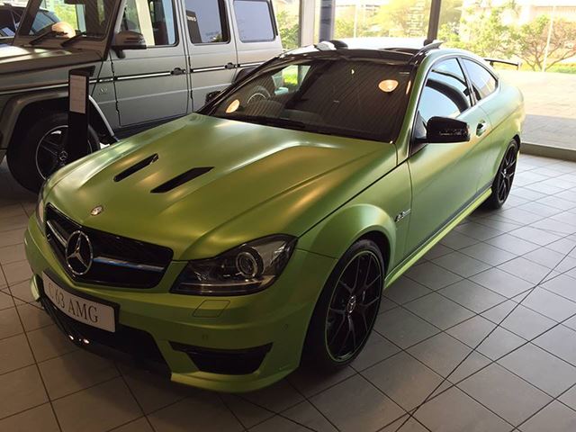 Южная Африка получила самый редкий и красивый C63 AMG в мире